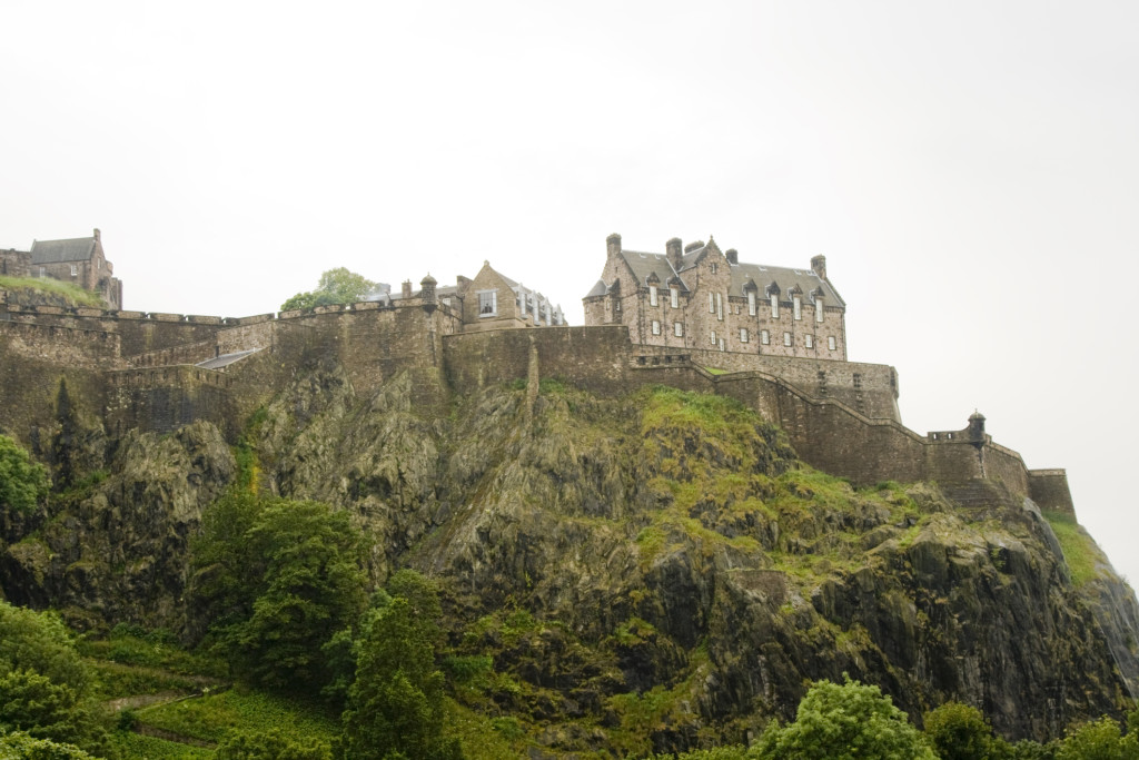 castle on a cliff